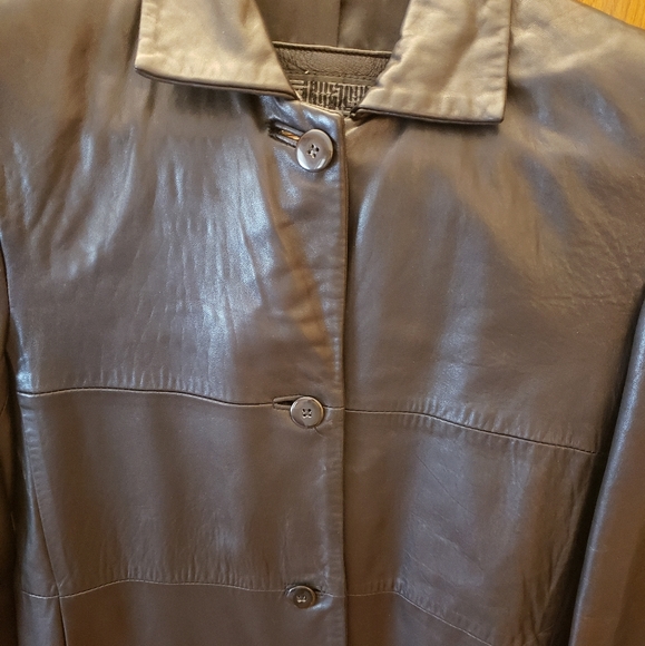 Collezione SA Butter Soft Leather Coat! - Picture 3 of 12